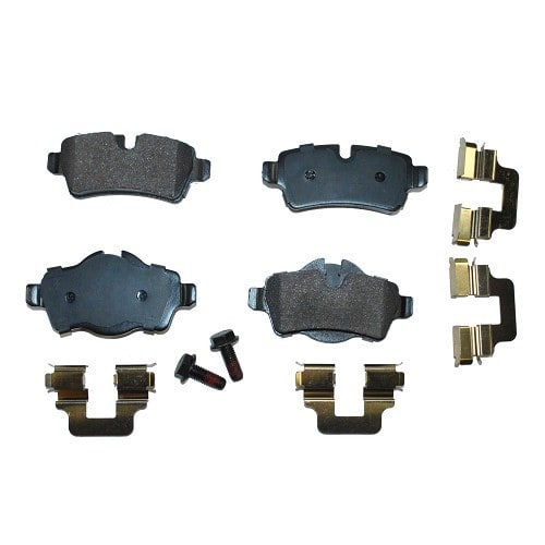  Rear brake pads original type for MINI III R57 R57LCI Convertible R58 Coupe and R59 Roadster (10/2007-06/2015) - MH28403 
