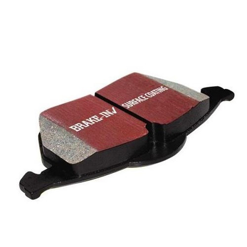  Black EBC Ultimax front brake pads for MINI II R50 R53 Sedan and R52 Convertible (09/2000-07/2008) - MH50000-1 