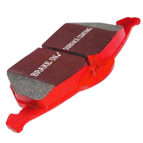  Red EBC Redstuff front brake pads for MINI II R50 R53 Sedan and R52 Convertible (09/2000-07/2008) - MH50004-1 
