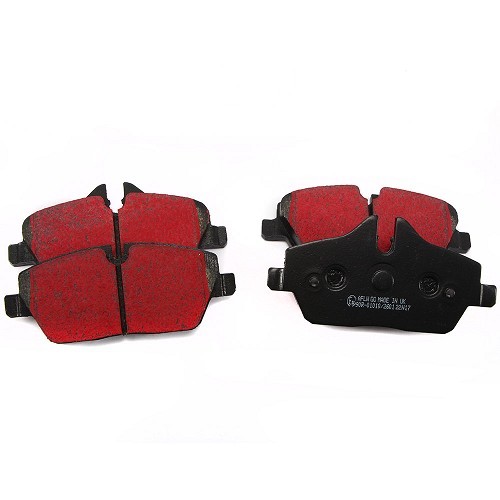     
                
                
    EBC Ultimax Bremsbeläge vorne schwarz für MINI III R57 R57LCI Cabriolet R58 Coupé und R59 Roadster (10/2007-06/2015) - MH50007
