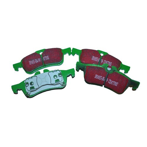     
                
                
    Green EBC Greenstuff rear brake pads for MINI II R53 Sedan (10/2000-11/2006) - MH50013
