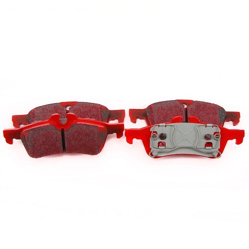  Red EBC Redstuff rear brake pads for MINI II R50 Sedan and R52 Convertible (09/2000-07/2008) - MH50015 