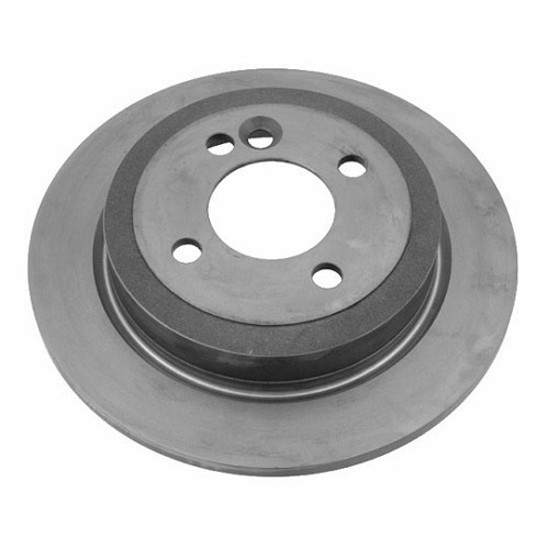  Rear brake disc 259x10mm for MINI II R50 R53 Sedan and R52 Convertible (09/2000-07/2008) - MECATECHNIC selection - MIH28200 