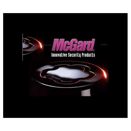 Set of 4 McGard wheel anti-theft devices with black head black for original Mini rims - ML27180