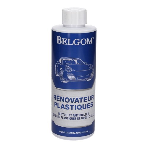  BELGOM restauratore per plastica e gomma - flacone - 500ml - MX10012 