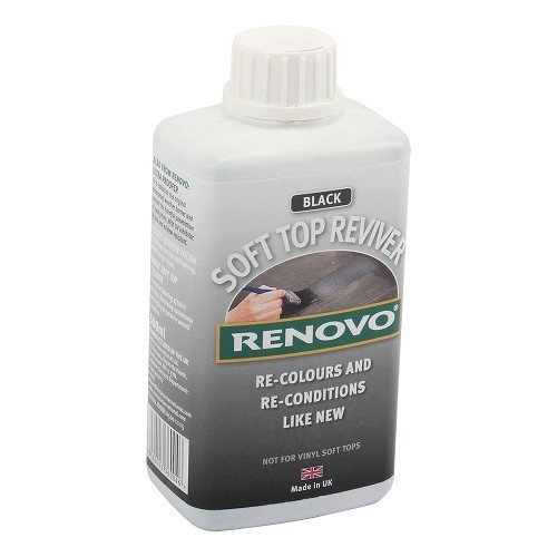  RENOVO black fabric soft top reviver - bottle - 500ml - MX10114-1 