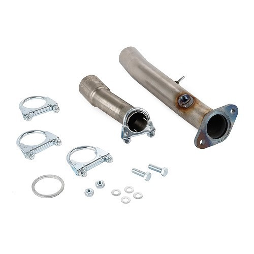  JETEX stainless steel single outlet exhaust system for Mazda MX5 NB and NBFL (1998-2005) - MX10254-2 