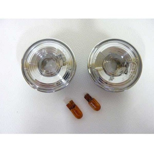     
                
                
    White background and chrome-plated surround side indicators for Mazda MX5 NC and NCFL - MX10440
