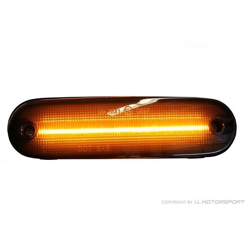 Catadiottri con illuminazione LED integrata per Mazda MX5 NA, NB e NBFL - Fumé - MX10455