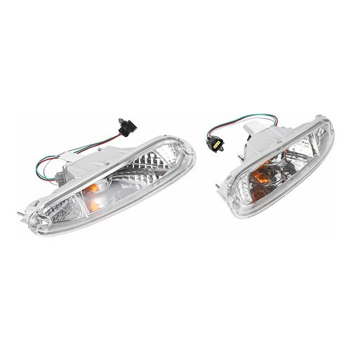 Luzes de estacionamento transparentes / piscas dianteiros para Mazda MX5 NA - MX10456-1 