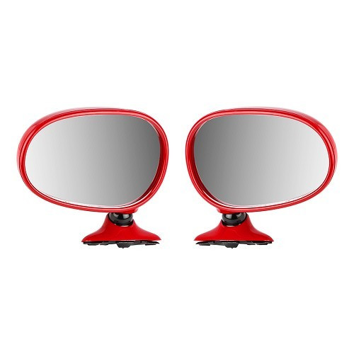     
                
                
    Pair of mirrors for Mazda MX5 NA - Red - MX10591
