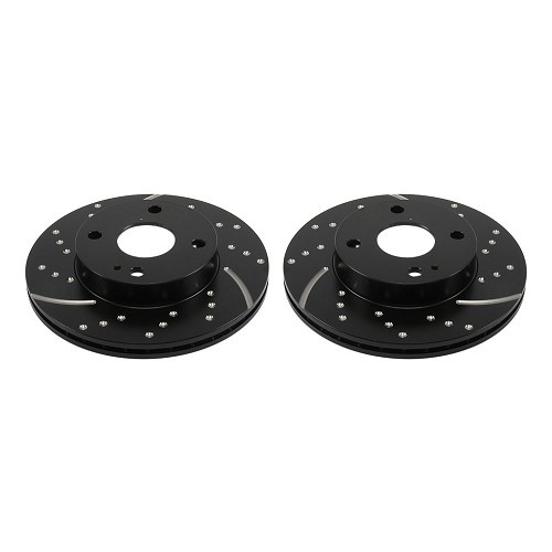  EBC GD grooved/spiked front brake discs for Mazda MX-5 NA 1600 - sold in pairs - MX10633-1 