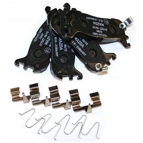  Rear brake pads for Mazda MX-5 NA, NB and NBFL - MX10673 