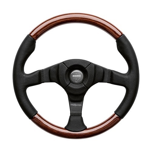  MOMO Darkfighter Wood Steering Wheel - MX10896 