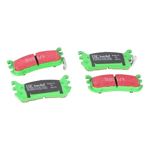     
                
                
    Green EBC rear brake pads for Mazda MX-5 NA, NB and NBFL - MX11245
