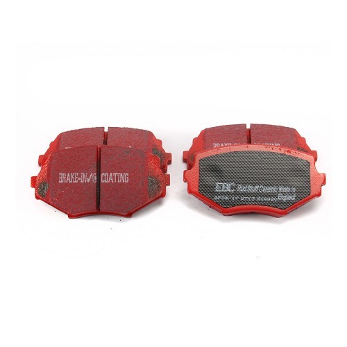  Red EBC front brake pads for Mazda MX5 NA, NB and NBFL - MX11254 
