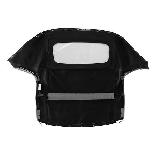 Alpaca convertible top with glass window for Mazda MX-5 NB and NBFL - Grey - MX11373