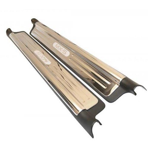  Stainless steel door sill with logo for Mazda MX5 NB and NBFL - MX11548 