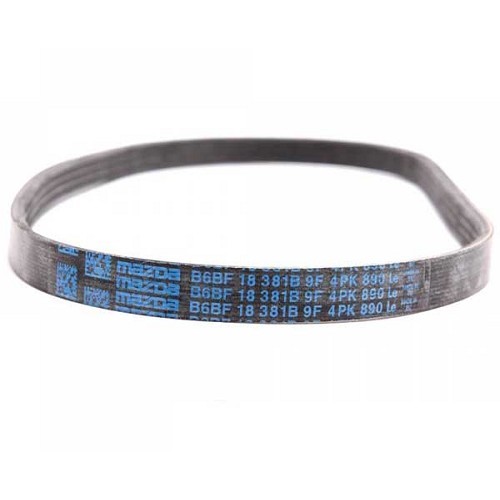     
                
                
    Courroie d'alternateur et pompe à eau pour Mazda MX5 NB et NBFL - Origine - MX11747
