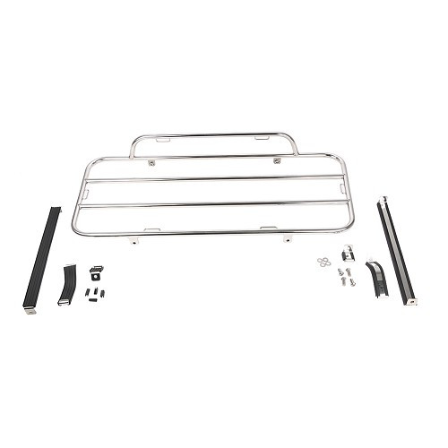 Portapacchi estivo in acciaio inox lucido per Mazda MX5 cabrio NC - MX11950