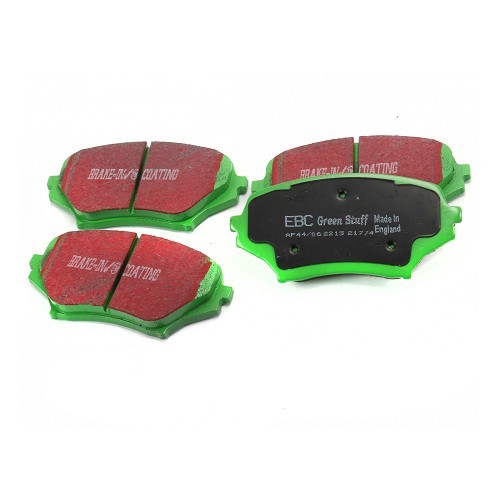 Green EBC front brake pads for Mazda MX5 NC and NCFL - MX12028 