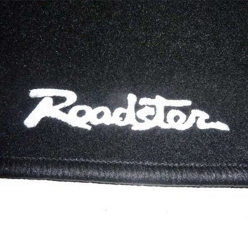 Tapis de sol Roadster blanc Mazda MX5 NCFL (après 2008) - MX12082-1 