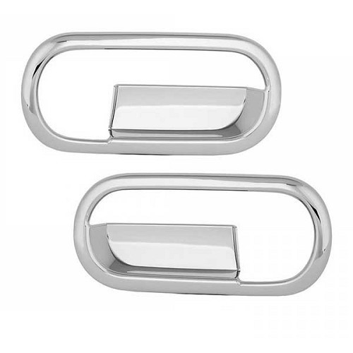  Chrome-plated interior door handle trim for Mazda MX5 NC and NCFL - MX12109 
