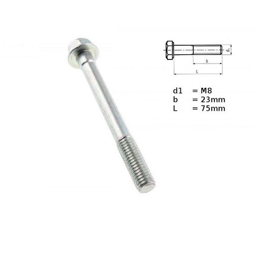  Multipurpose screw no. 21 for Mazda MX5 NA, NB and NBFL - MX12595 