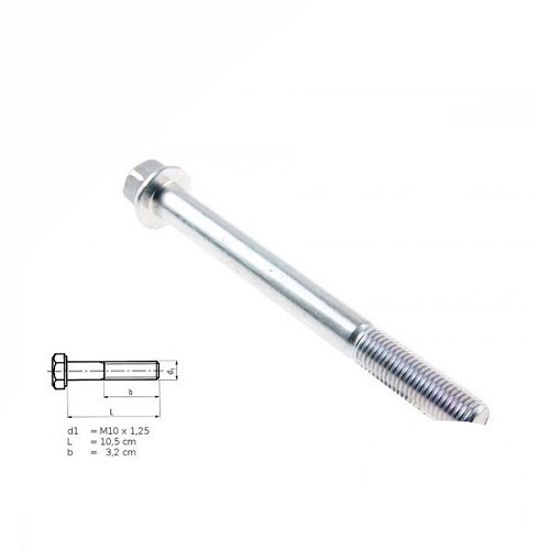  Lower alternator screw for Mazda MX5 NA 1.6L - MX12976 