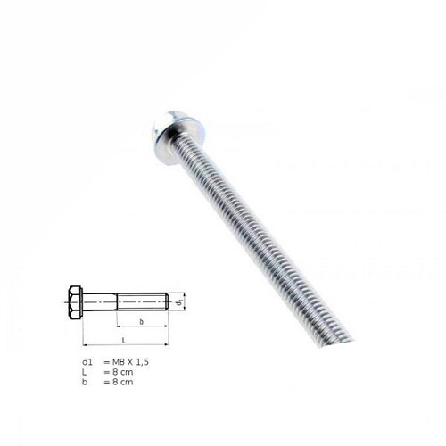  Upper alternator tension screw for Mazda MX5 NB and NBFL - MX13016 