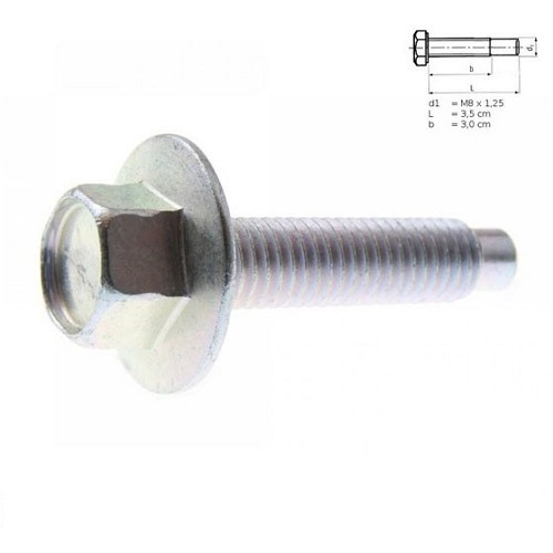  Alternator tensioner locking screw for Mazda MX5 NB and NBFL - MX13033 