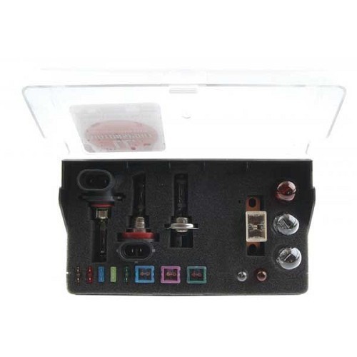     
                
                
    Boite d'ampoules et fusibles Mazda MX5 NCFL - Sans Xénon - MX13141
