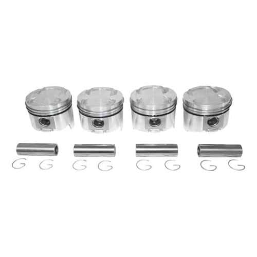  Satz 0.50 mm Reparatur-Rippenkolben mit Ringen für Mazda MX-5 NA,NB und NBFL 1,6 L - MX13531-3 