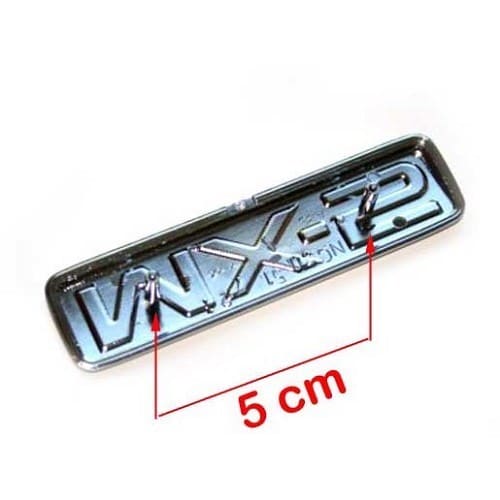  Chrome "MX-5" logo for Mazda MX5 NB and NBFL - MX14710-1 