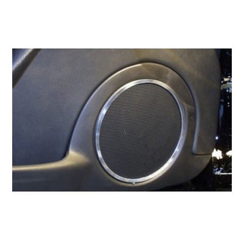  Pair of chrome-plated speaker surrounds for Mazda MX5 NBFL - MX15127 