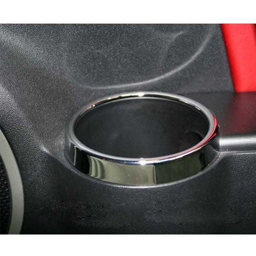  Chrome-plated cup holder trims for Mazda MX-5 NC - MX15154 