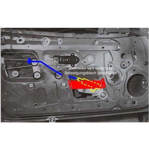  Central locking kit for Mazda MX5 NA and NB - MX16105-1 