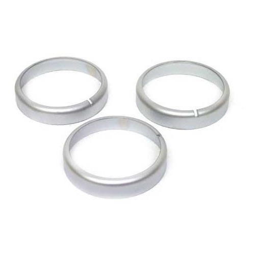     
                
                
    Gioco di cerchiatura pulsanti ventilazione in metallo argentato per Mazda MX-5 NC - MX16432
