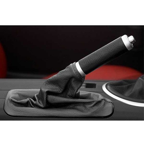  Bota de freno de mano de cuero negro para Mazda MX-5 NC - MX17725 