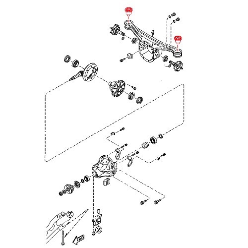 block posteriore Mazda MX5 NA , NB e NBFL- paio - MX18229