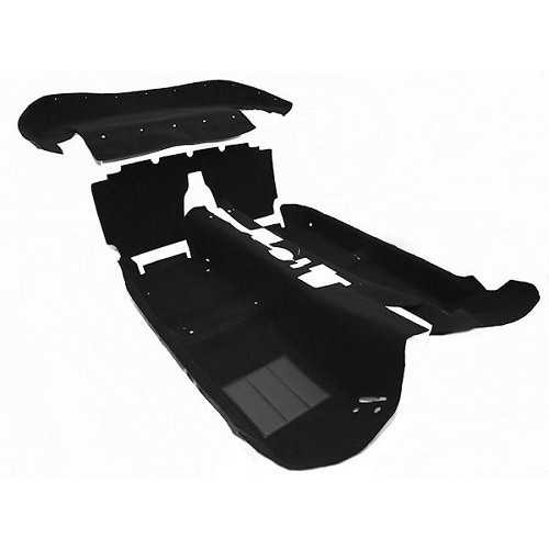     
                
                
    Complete black carpet kit for Mazda MX-5 NA, NB and NBFL - RHD - 3 pieces - MX20066
