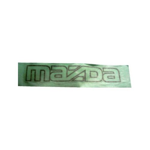  "MAZDA" sticker for Mazda MX-5 NA - Dark grey - MX25010 