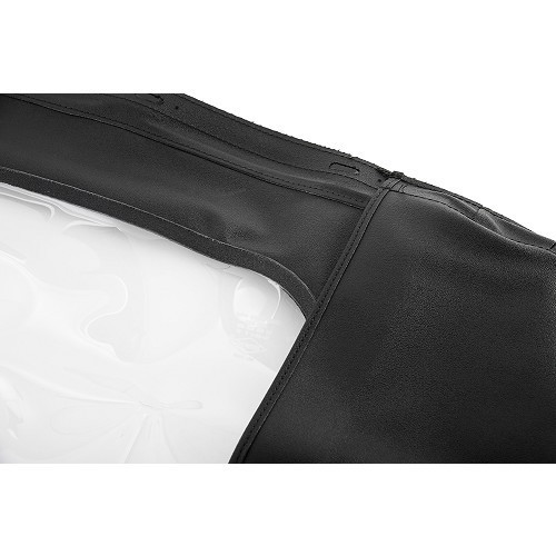  Vinyl top for Mazda MX5 with removable PVC window - Black - Superior quality - MX25018-2 