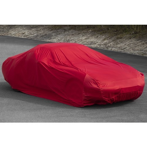  Housse intérieure semi-sur-mesure COVERLUX pour Mazda MX-5 - Rouge - MX25110-1 