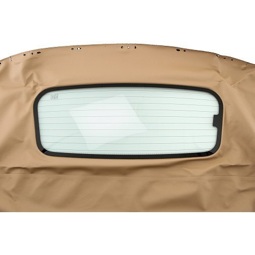  Top in vinile per Mazda MX5 con finestra di vetro - beige chiaro - MX25185-3 