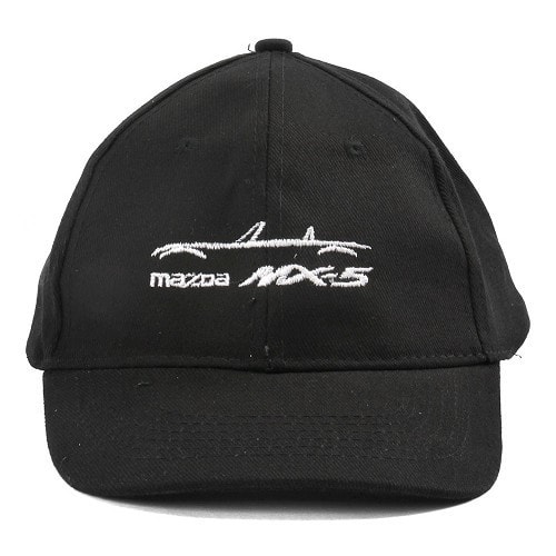  Cappello sportivo ricamato Mazda Mx5 - Bianco - MX25666-1 