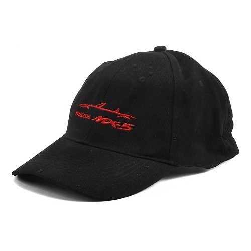  Cappello sportivo ricamato Mazda Mx5 - Rosso - MX25670 