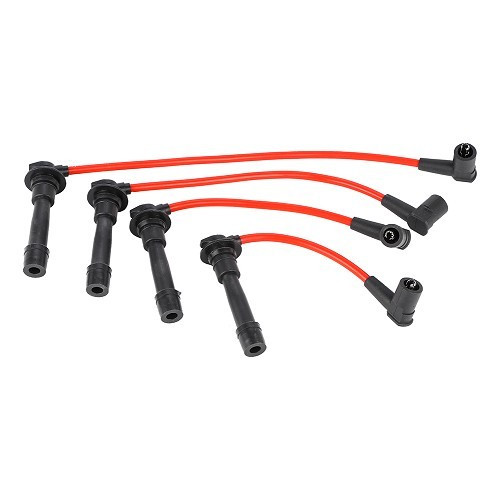  Cable de encendido de silicona de 8mm para Mazda MX5 NA - Rojo - MX25728 