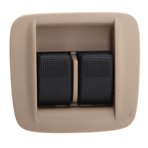 Interrupteur double de lève-vitres électriques pour Mazda MX-5 NB - Beige - MX26416