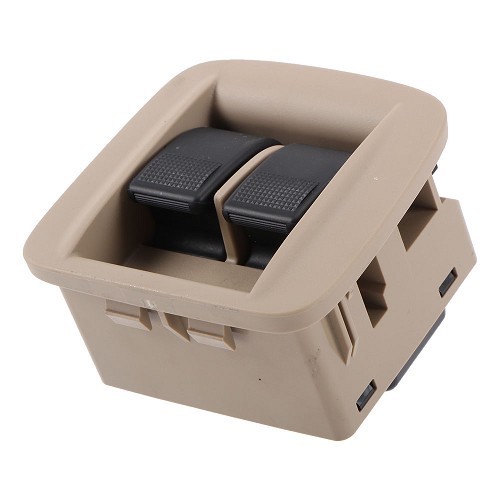 Interrupteur double de lève-vitres électriques pour Mazda MX-5 NB - Beige - MX26416